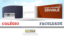 Tablet Screenshot of eduvale.br